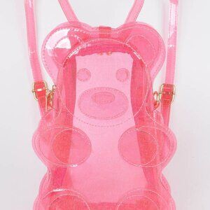 Transparent Teddy Bear Backpack